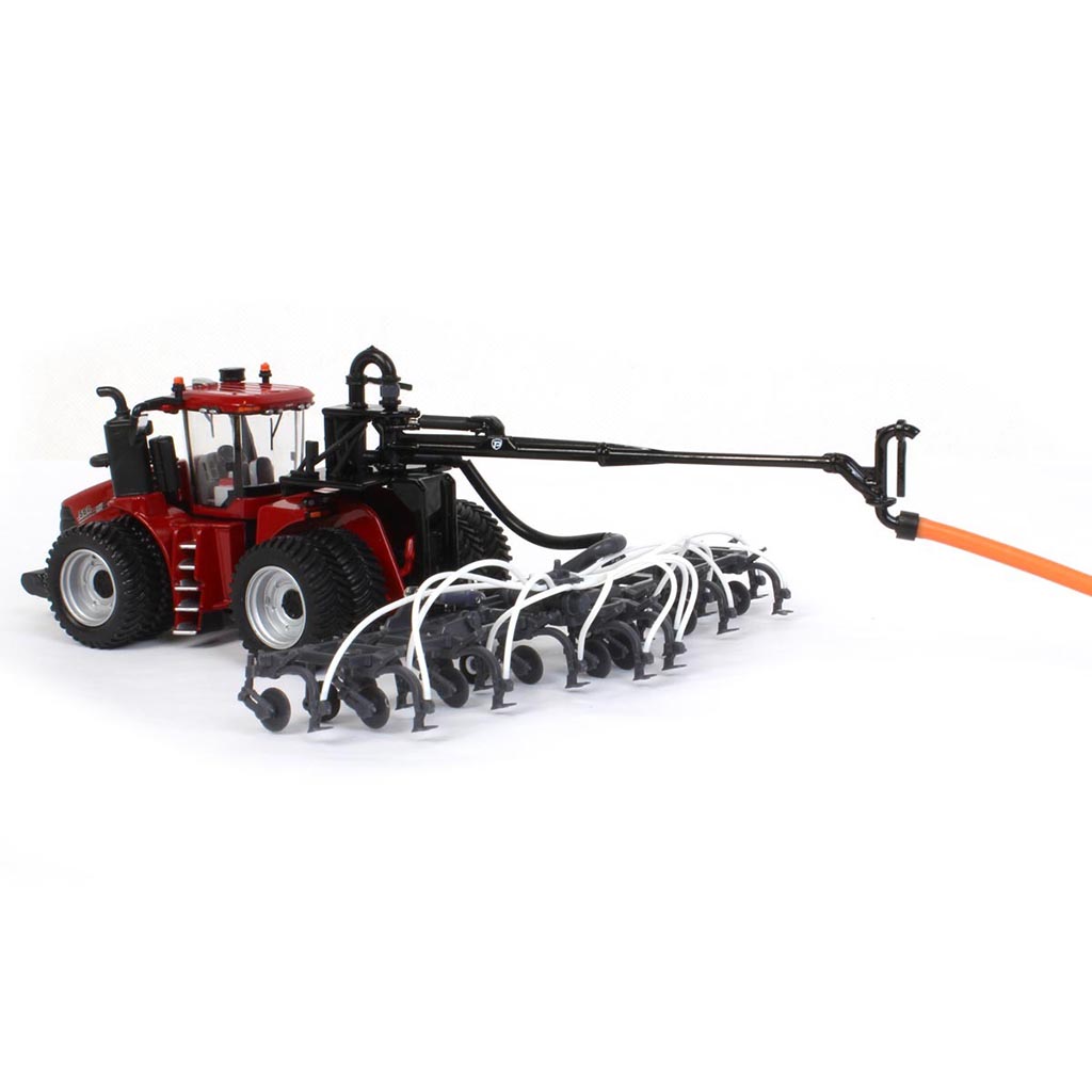 Case IH Steiger 4WD Tractor with Puck Manure 4WD Tractor Mounted Swingarm with Dietrich Toolbar