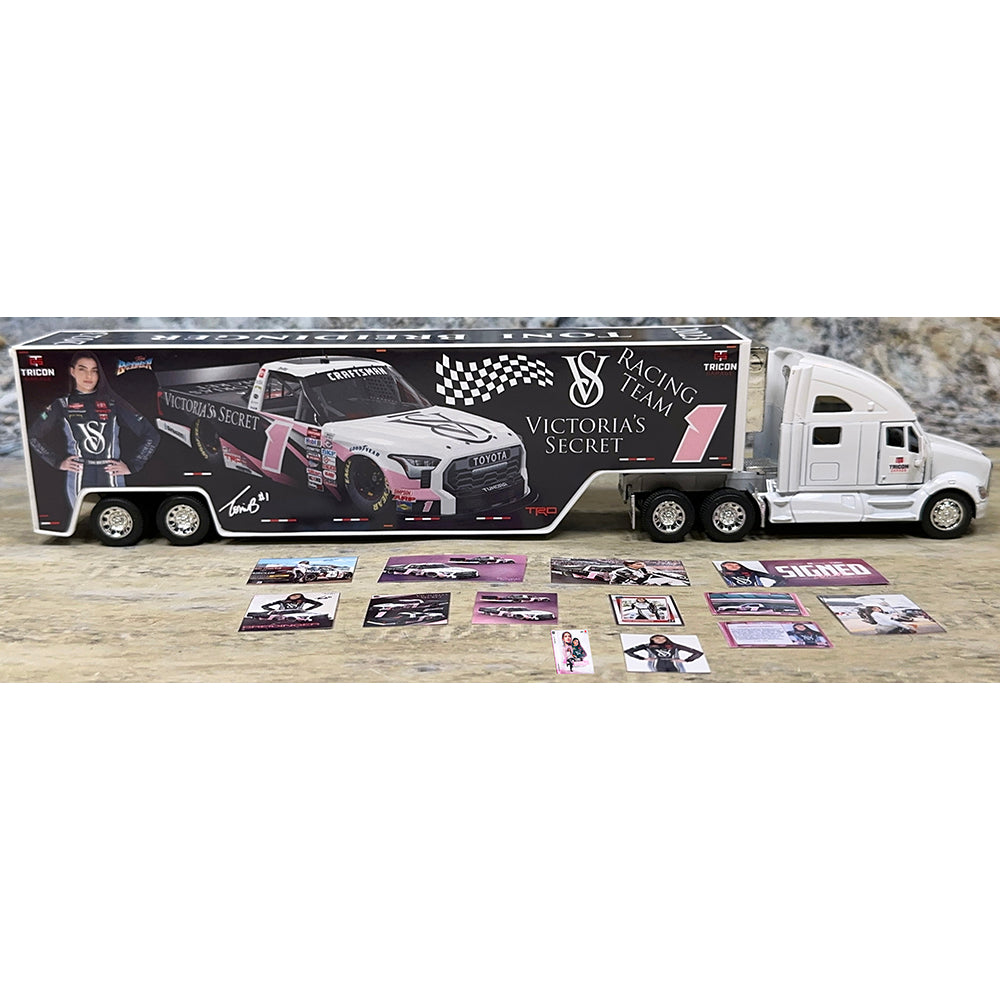 Kenworth T700 w/Racing Van Trailer "Toni Breidinger Victoria's Secret Nascar Truck Series Hauler - Version 1"