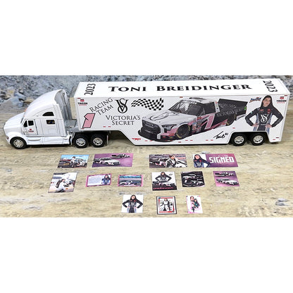 Kenworth T700 w/Racing Van Trailer "Toni Breidinger Victoria's Secret Nascar Truck Series Hauler - Version 2"