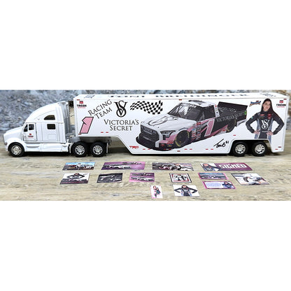 Kenworth T700 w/Racing Van Trailer "Toni Breidinger Victoria's Secret Nascar Truck Series Hauler - Version 2"