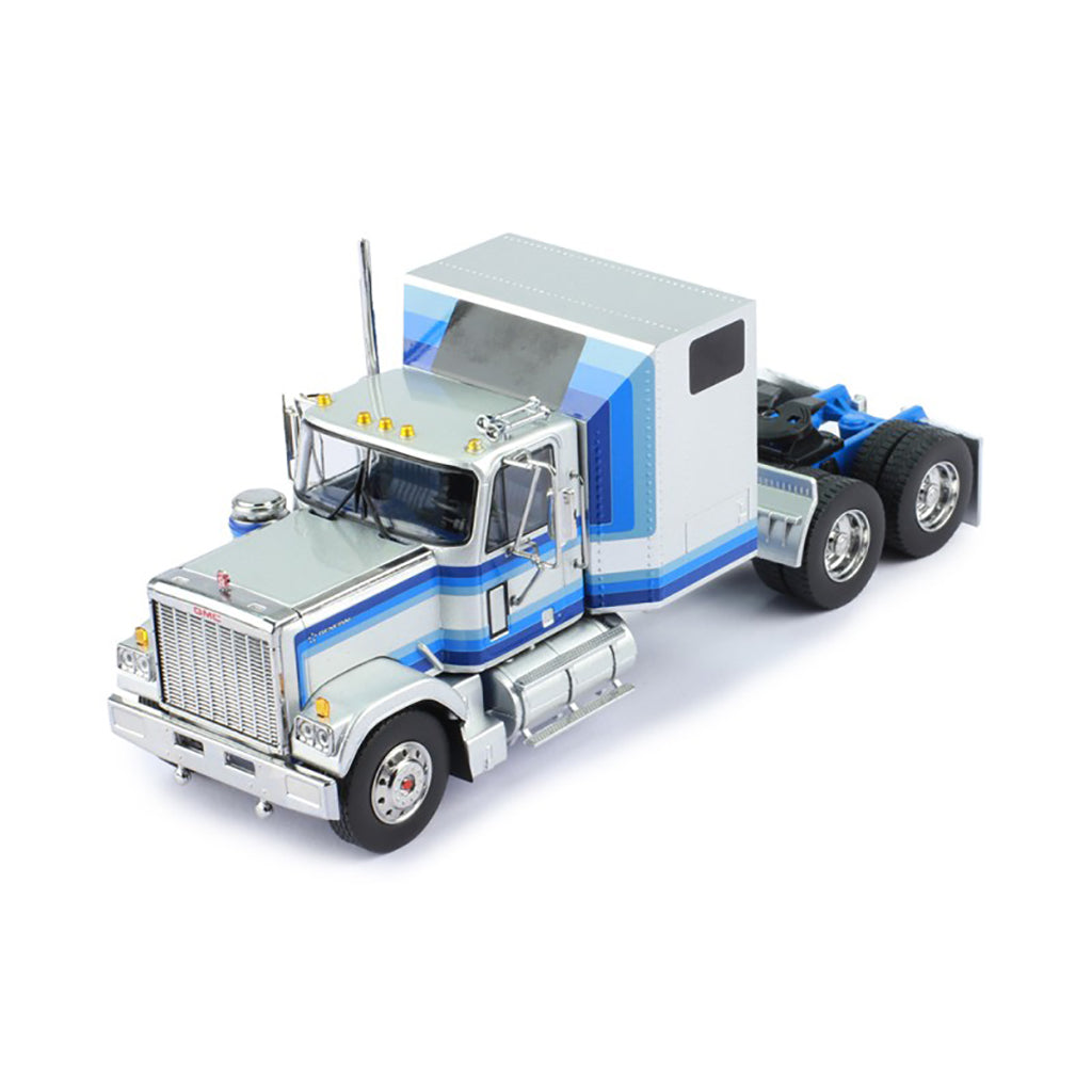 1980 GMC General Tractor (Silver w/Blue Stripes) "Smokey & the Bandit II"