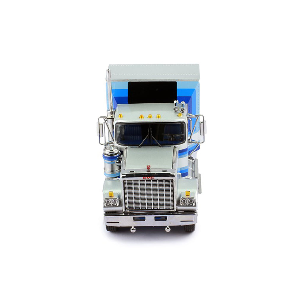 1980 GMC General Tractor (Silver w/Blue Stripes) "Smokey & the Bandit II"