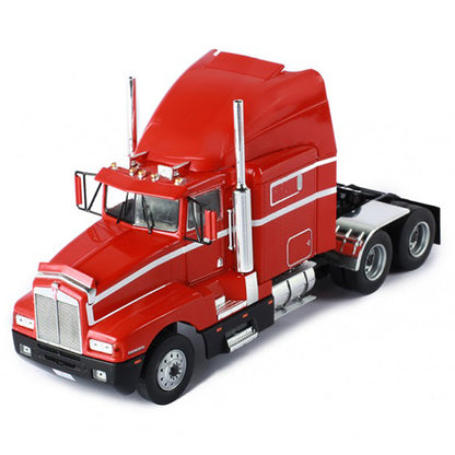 1984 Kenworth T600 Tractor (Red w/White Stripes)