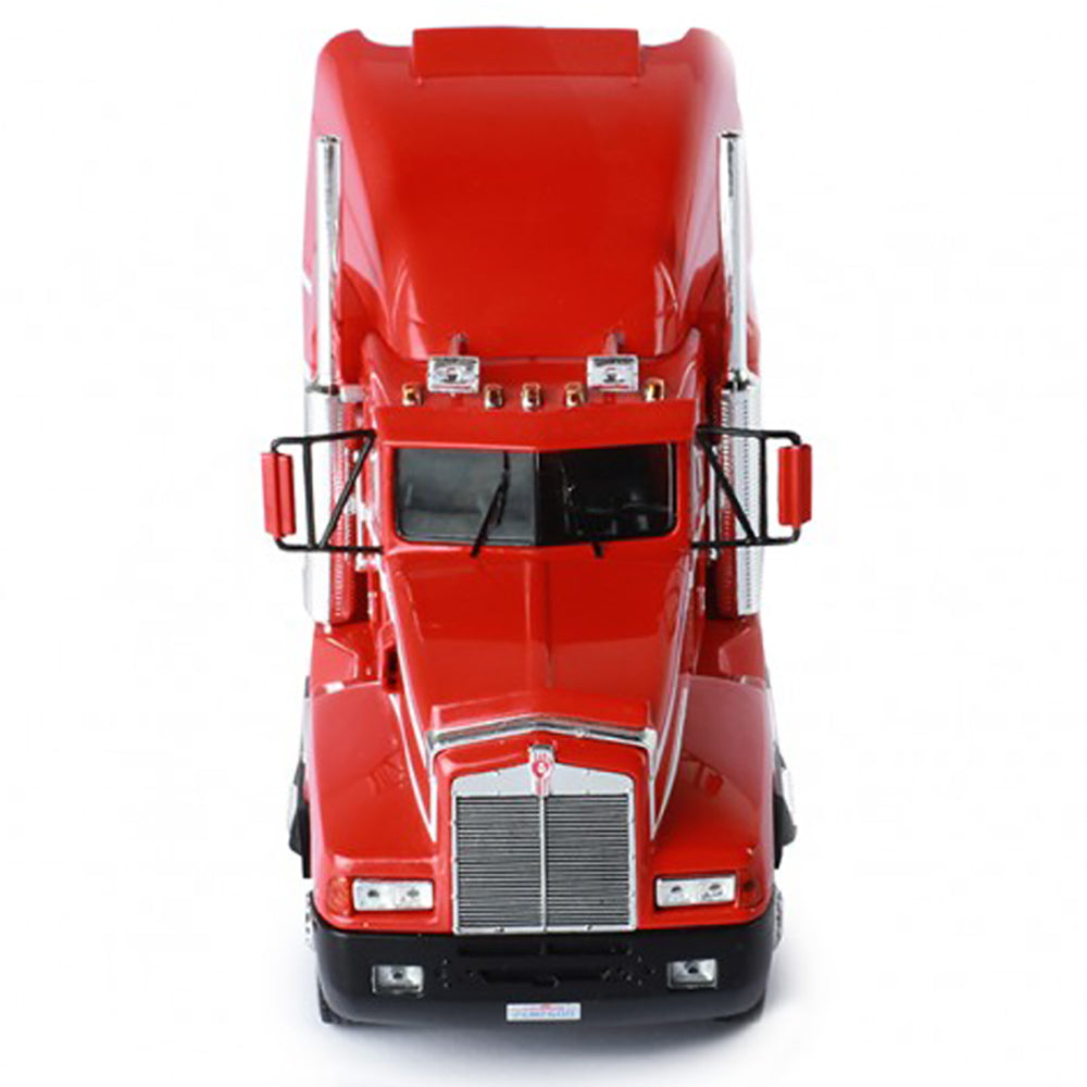 1984 Kenworth T600 Tractor (Red w/White Stripes)