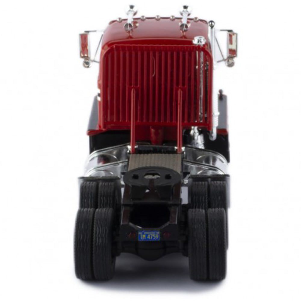 1959 International DCOF-405 Emeryville COE Tractor (Red w/White Stripes)