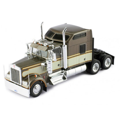 1990 Kenworth W900 Tractor (Gray Metallic/Beige)