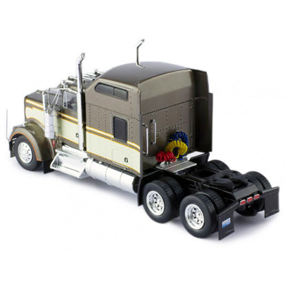 1990 Kenworth W900 Tractor (Gray Metallic/Beige)