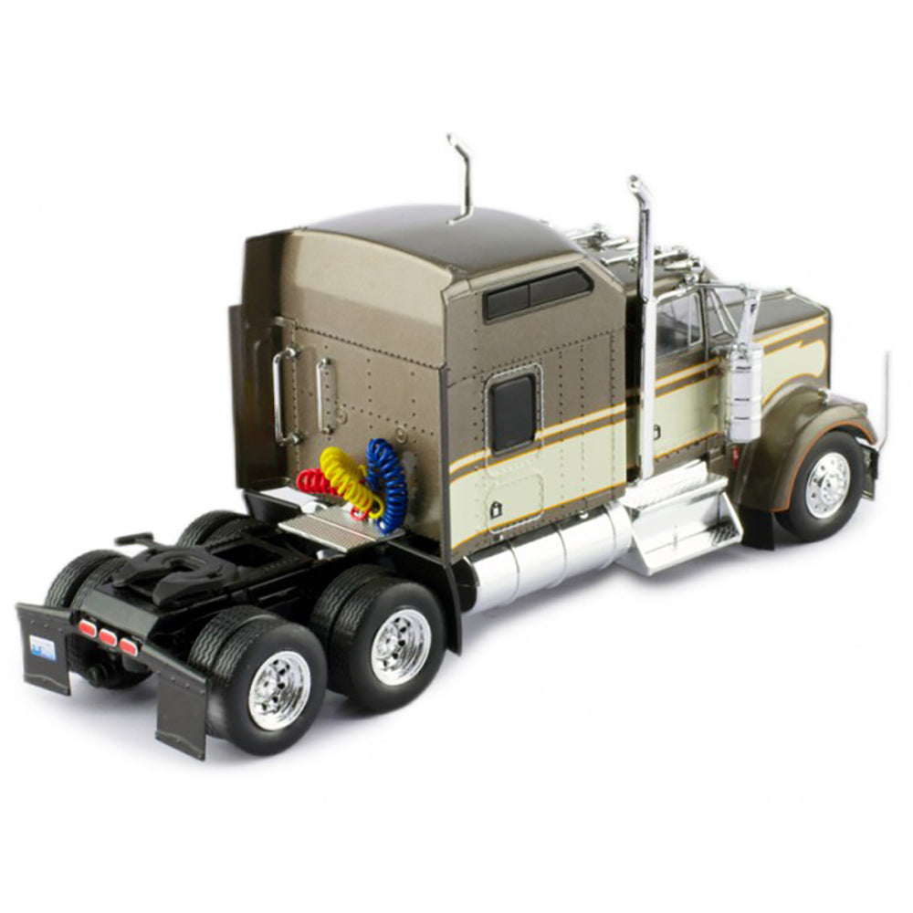 1990 Kenworth W900 Tractor (Gray Metallic/Beige)