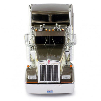 1990 Kenworth W900 Tractor (Gray Metallic/Beige)