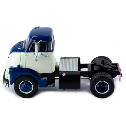 1954 GMC 950 Cannonball COE Day Cab Tractor (White/Blue)