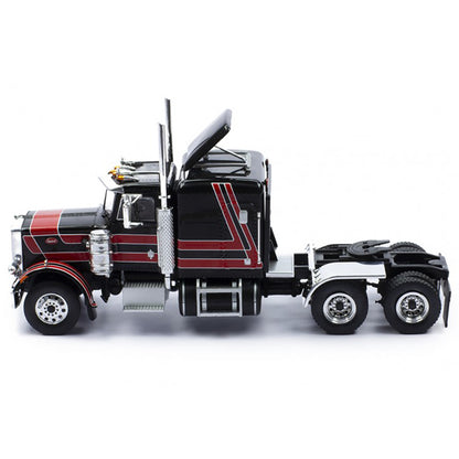 1973 Peterbilt 359 Tractor (Black/Red)