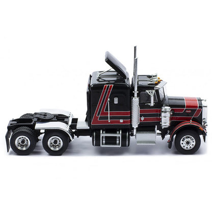 1973 Peterbilt 359 Tractor (Black/Red)