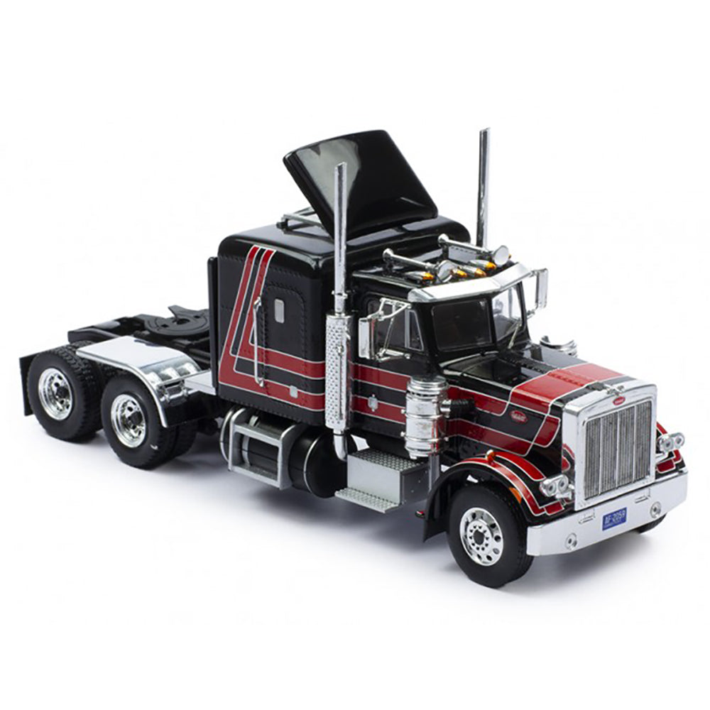 1973 Peterbilt 359 Tractor (Black/Red)