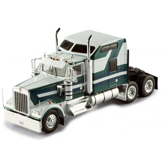 1990 Kenworth W900 Tractor (White/Green)