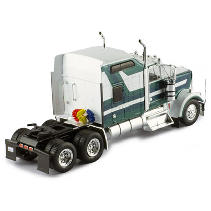 1990 Kenworth W900 Tractor (White/Green)