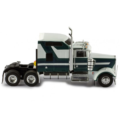 1990 Kenworth W900 Tractor (White/Green)