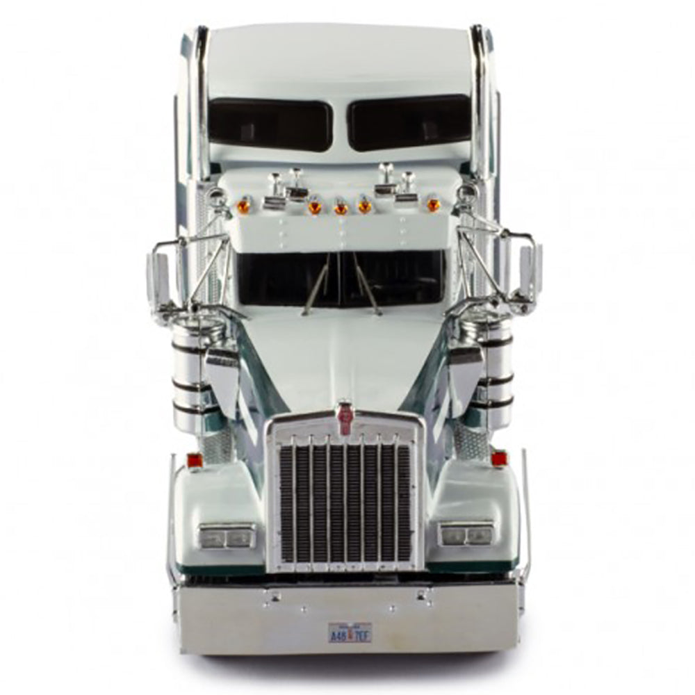 1990 Kenworth W900 Tractor (White/Green)