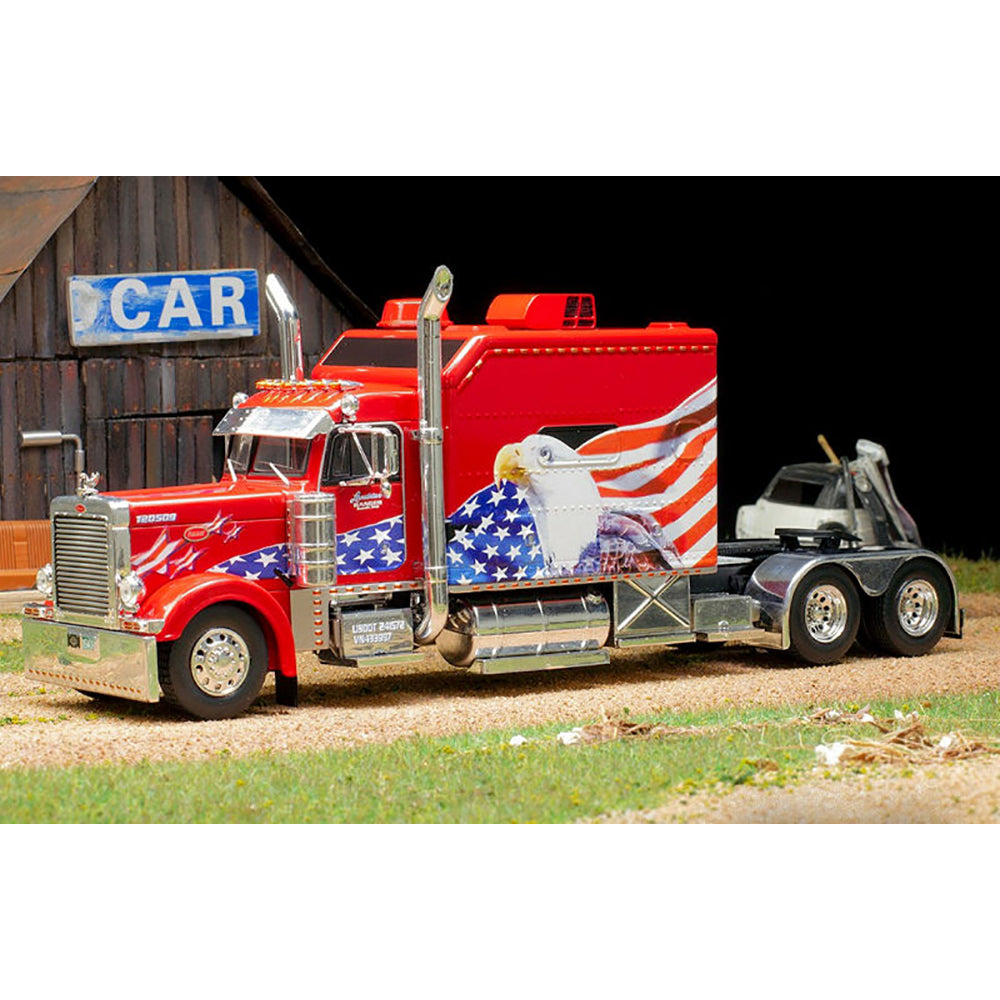 2002 Peterbilt 379 Tractor w/Extended Sleeper (Red w/Eagle Graphics)