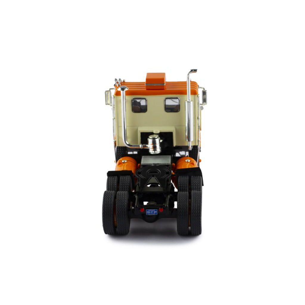 1960 White 7400 Day Cab COE Tractor (Orange/Cream)