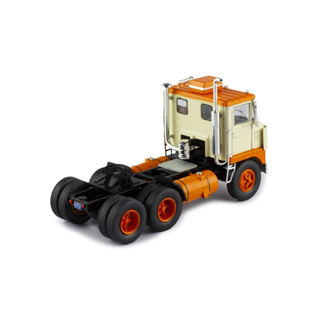 1960 White 7400 Day Cab COE Tractor (Orange/Cream)