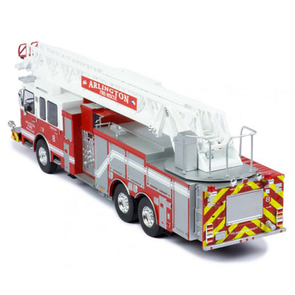 2015 Smeal 125' Rear Mount Fire Ladder Truck "Arlington Fire-Rescue, VA"