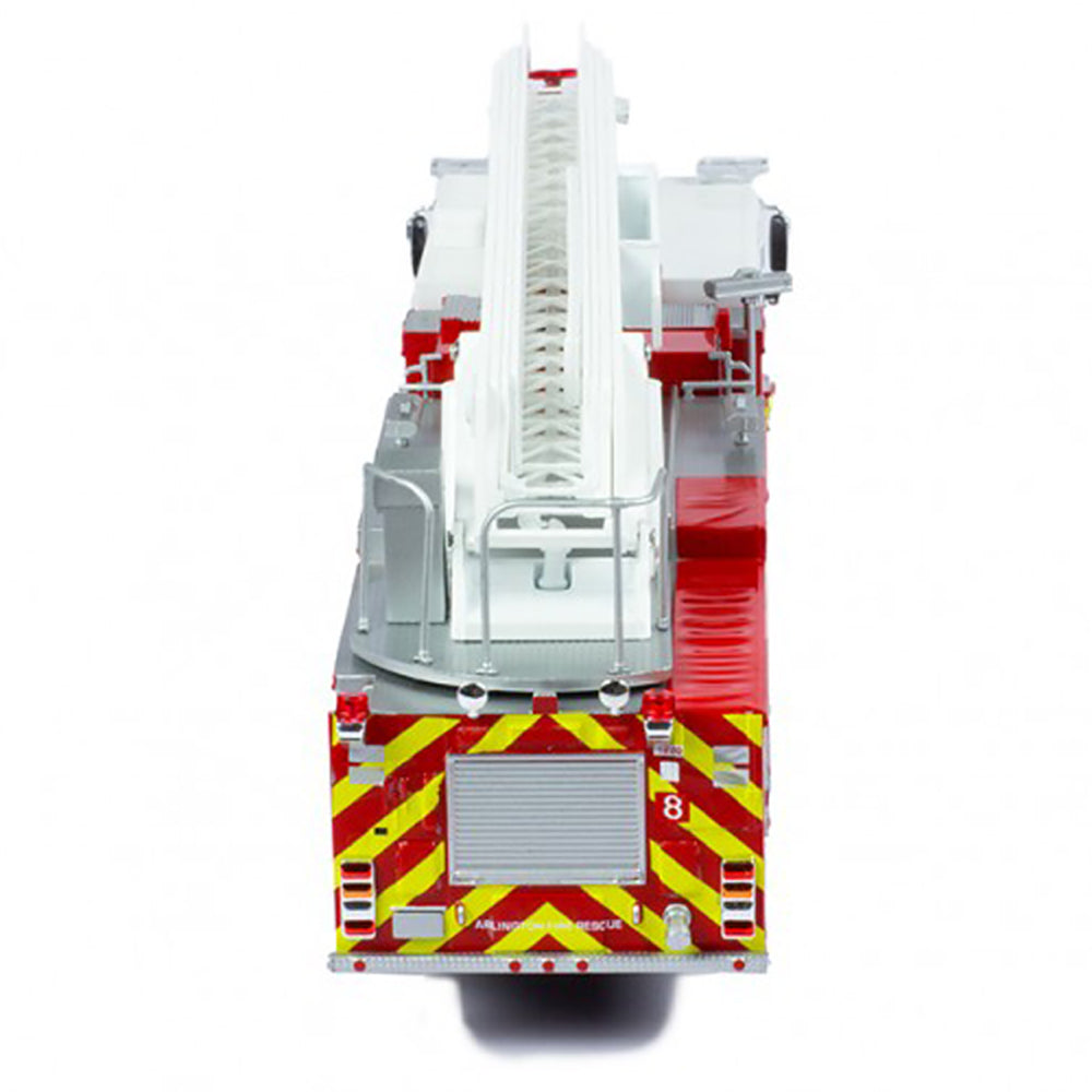 2015 Smeal 125' Rear Mount Fire Ladder Truck "Arlington Fire-Rescue, VA"