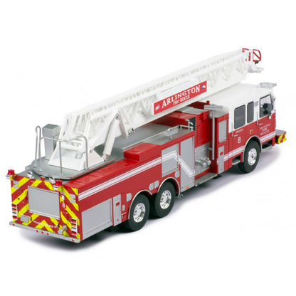 2015 Smeal 125' Rear Mount Fire Ladder Truck "Arlington Fire-Rescue, VA"