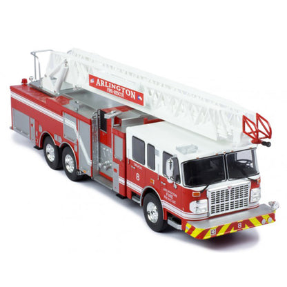 2015 Smeal 125' Rear Mount Fire Ladder Truck "Arlington Fire-Rescue, VA"