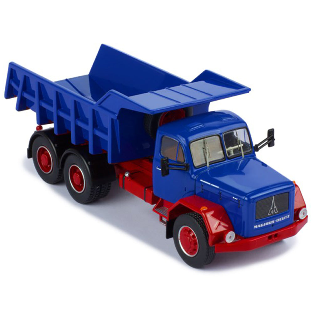 1971 Magirus-Deutz Jupiter 6x6 Dump Truck (Blue/Red)