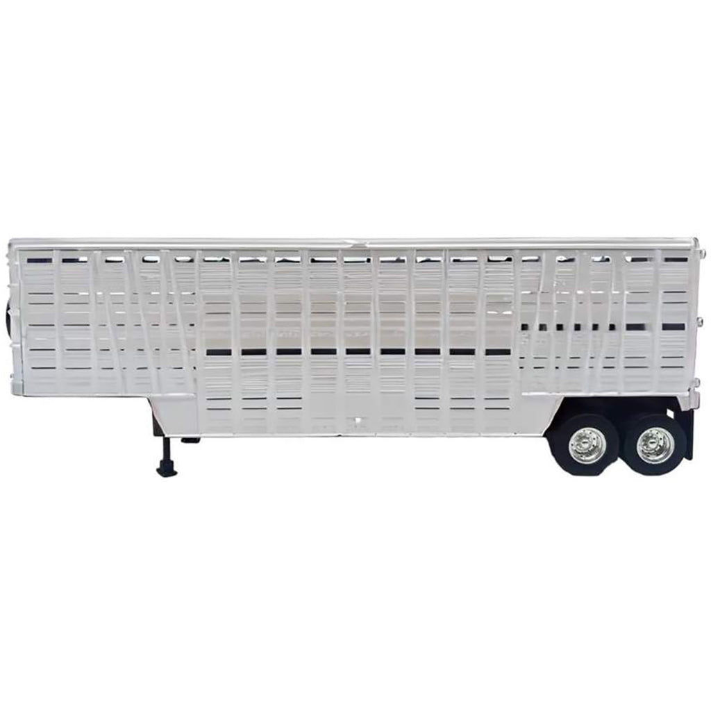 Vintage 40' Wilson Livestock Trailer (White)