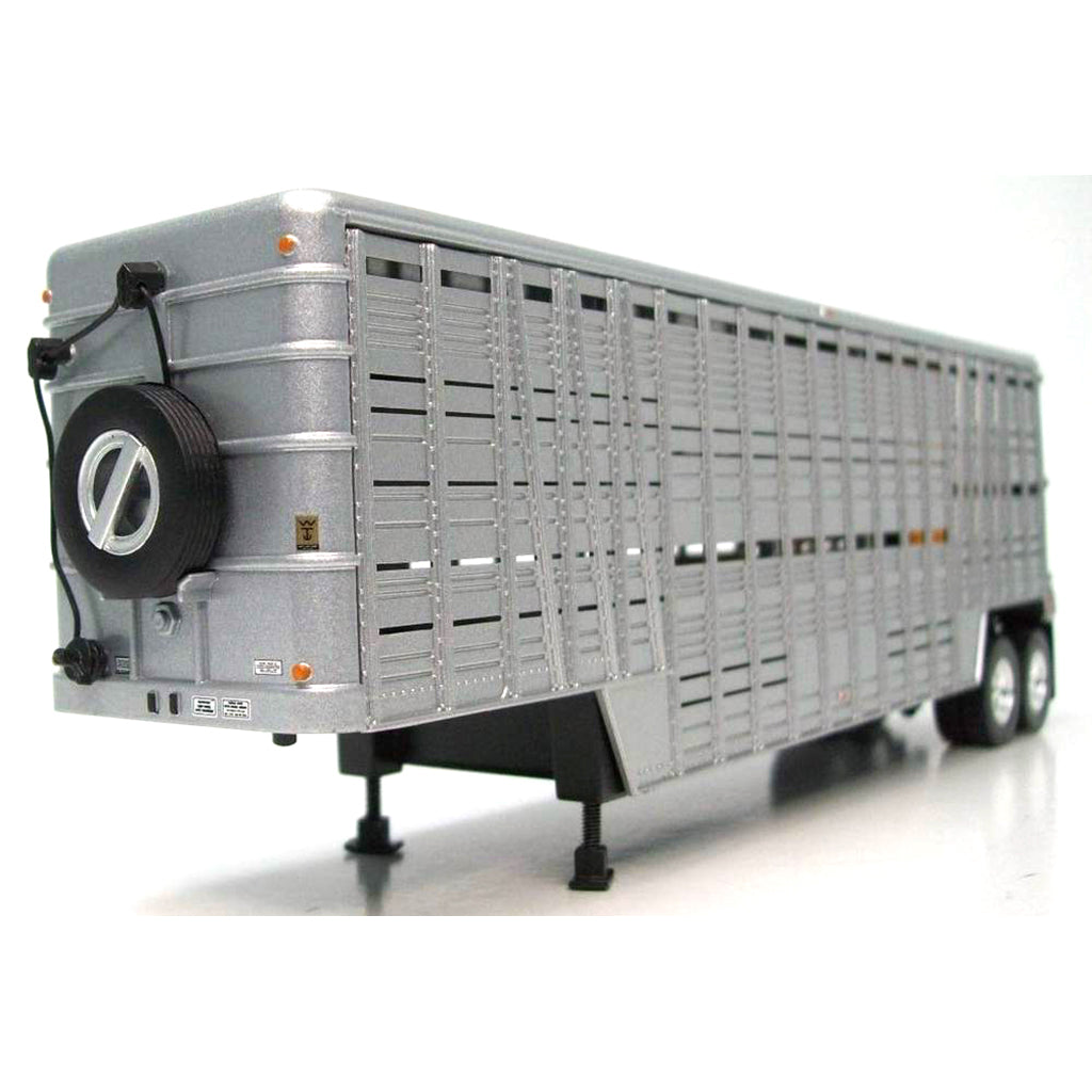 Vintage 40' Wilson Livestock Trailer (Silver)