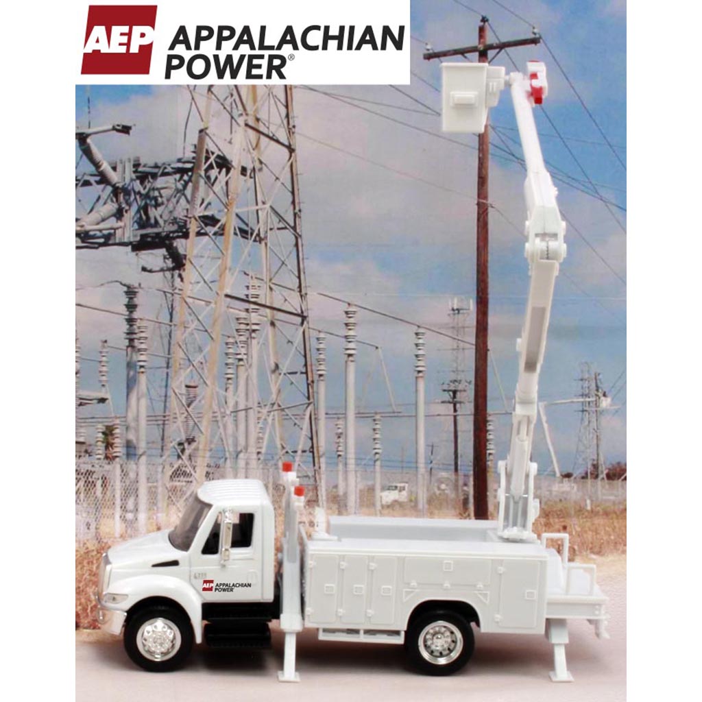 International Bucket Truck "AEP - American Electric Power - Appalachian Power"