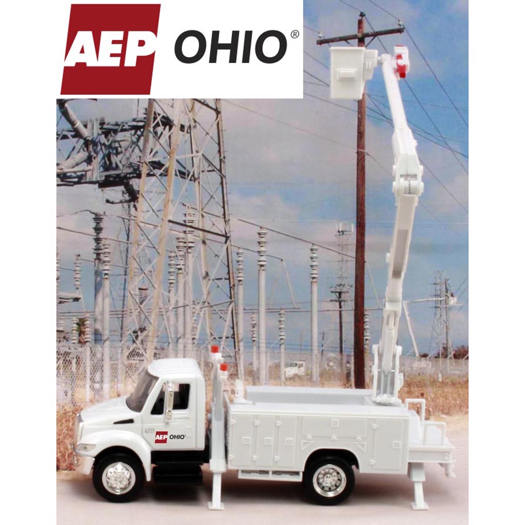 International Bucket Truck "AEP - American Electric Power - Ohio"