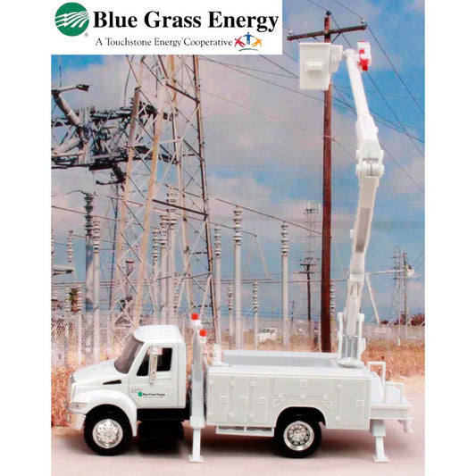 International Bucket Truck "Blue Grass Energy - A Touchstone Energy Cooperative"