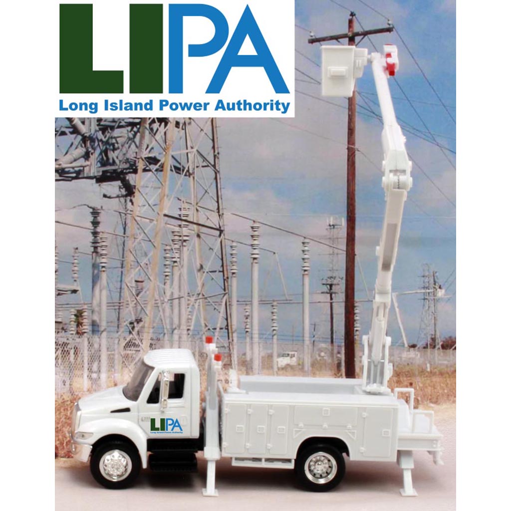 International Bucket Truck "LIPA - Long Island Power Authority"