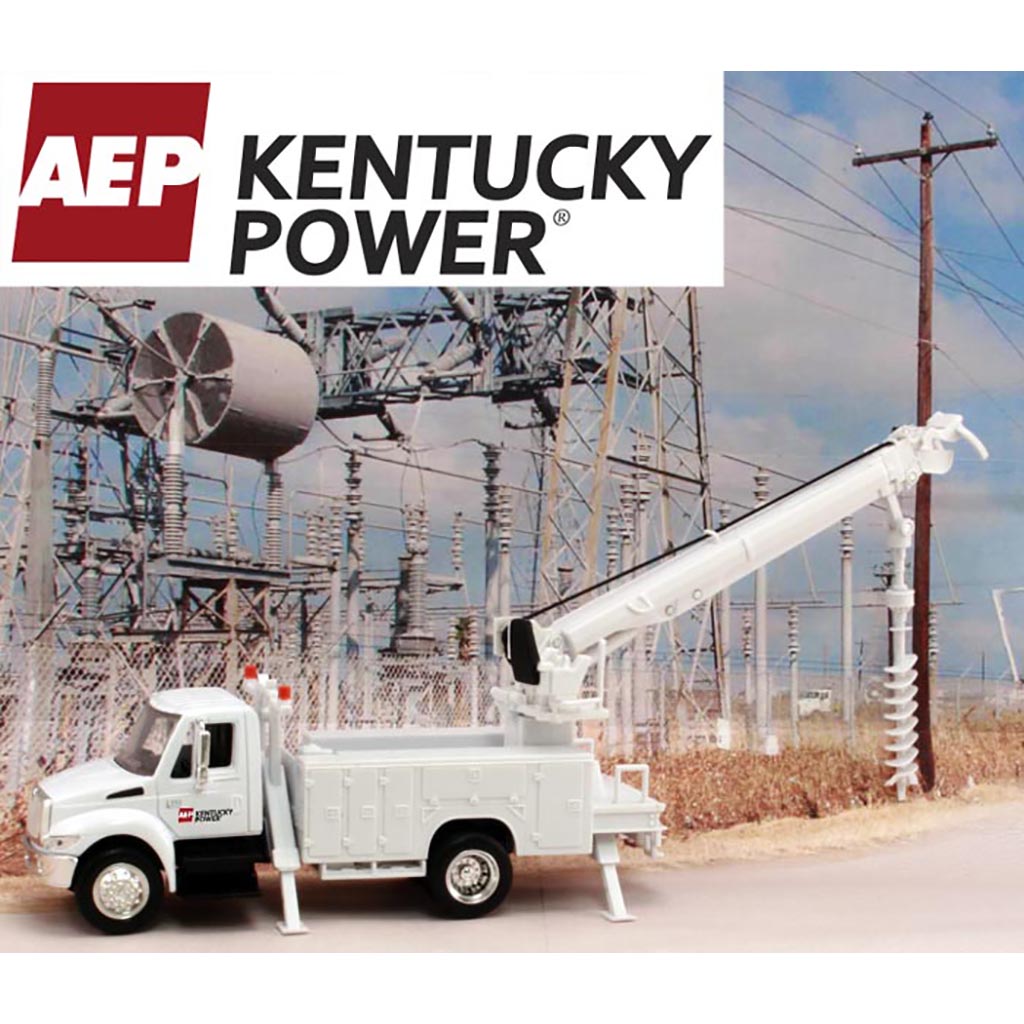 International Auger Truck "AEP - American Electric Power - Kentucky Power"