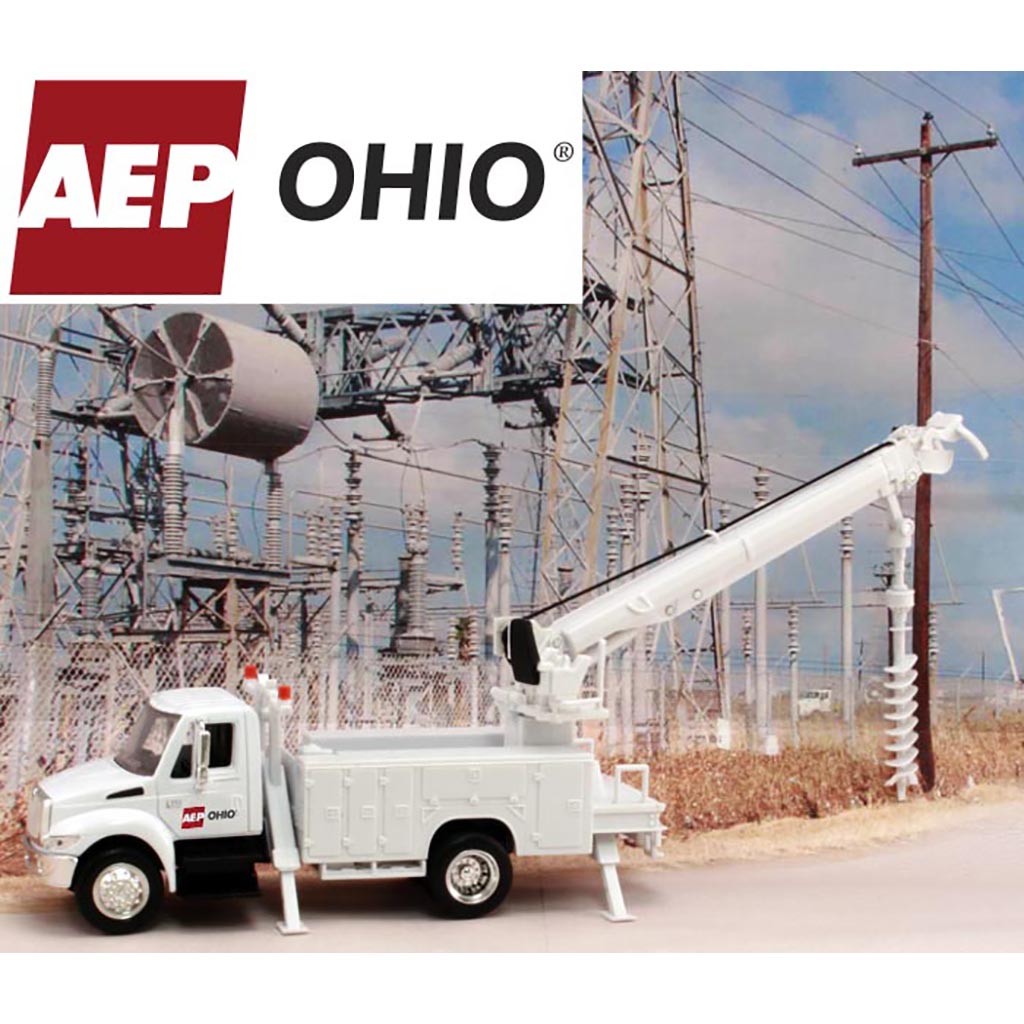 International Auger Truck "AEP - American Electric Power - Ohio"