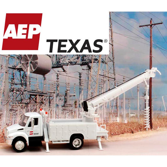 International Auger Truck "AEP - American Electric Power - Texas"