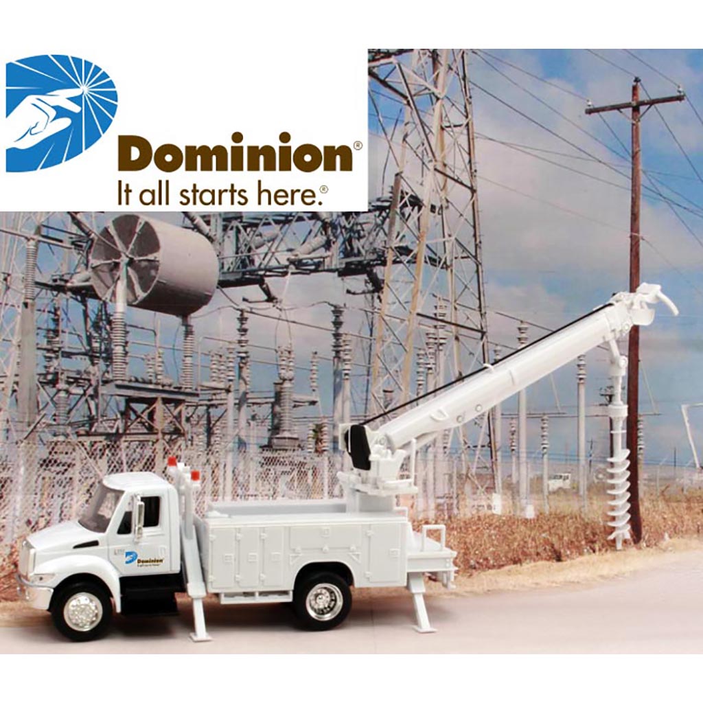 International Auger Truck "Dominion Power"