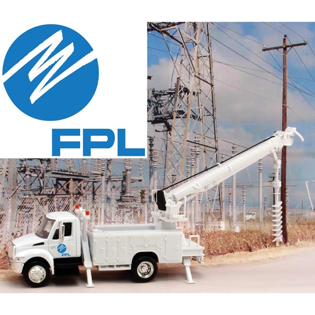 International Auger Truck "FPL - Florida Power & Light"