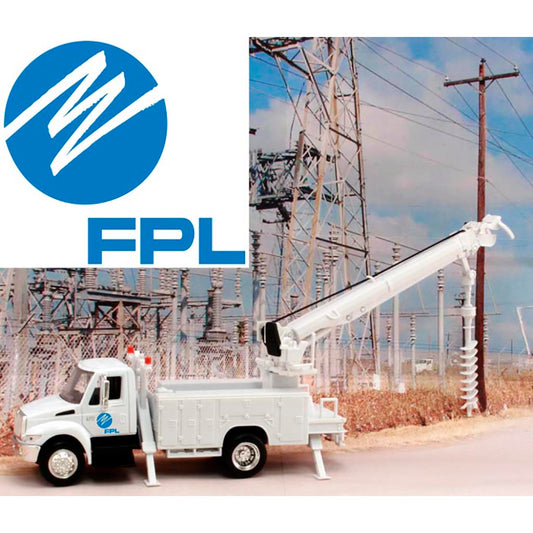 International Auger Truck "FPL - Florida Power & Light"