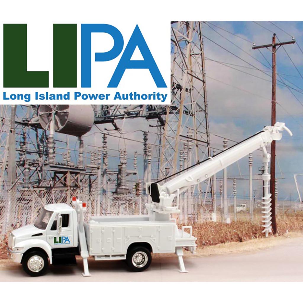 International Auger Truck "LIPA - Long Island Power Authority"