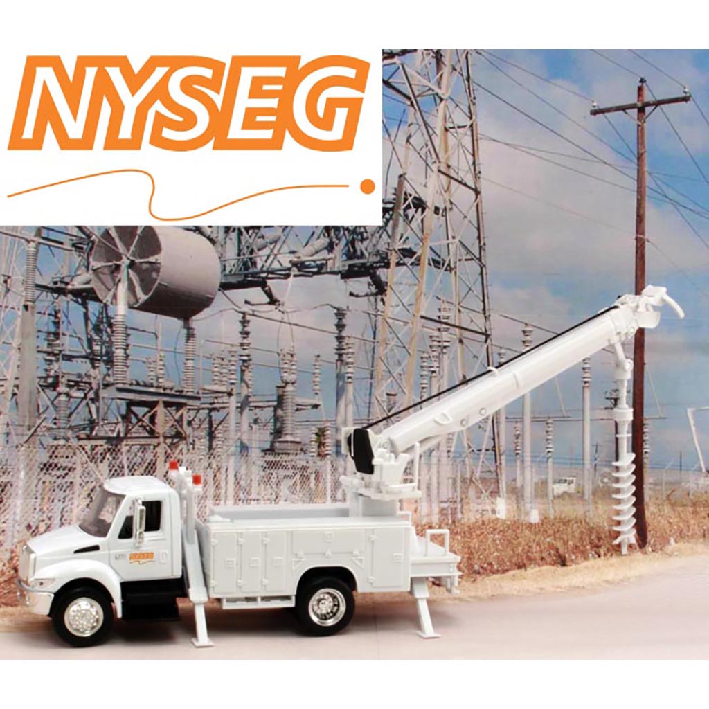 International Auger Truck "NYSEG - New York State Electric & Gas"