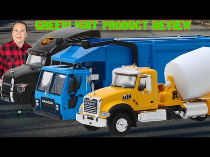 2019 Mack Granite Cement Mixer Truck (Yellow/White)