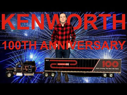 Kenworth W900L w/53' Utility Dry Van Trailer "Kenworth 100"