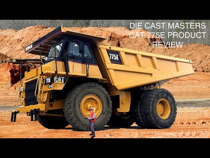 YouTube Thumbnail on a video about the Caterpillar 775E Off-Road Haul Truck