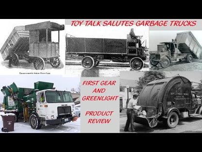 2019 Mack LR Front Load Refuse Truck (Green/White)