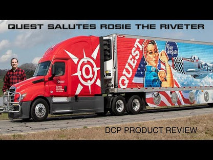 Freightliner Cascadia w/53' Wabash Reefer Van Trailer "Quest Trucking"