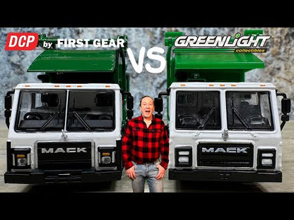 Mack LR w/McNeilus Meridian Front Load Refuse Truck Body and Trash Bin "Waste Management"