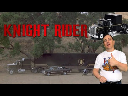 1980 GMC General Tractor (Black w/Gold Stripes) "Knight Rider"